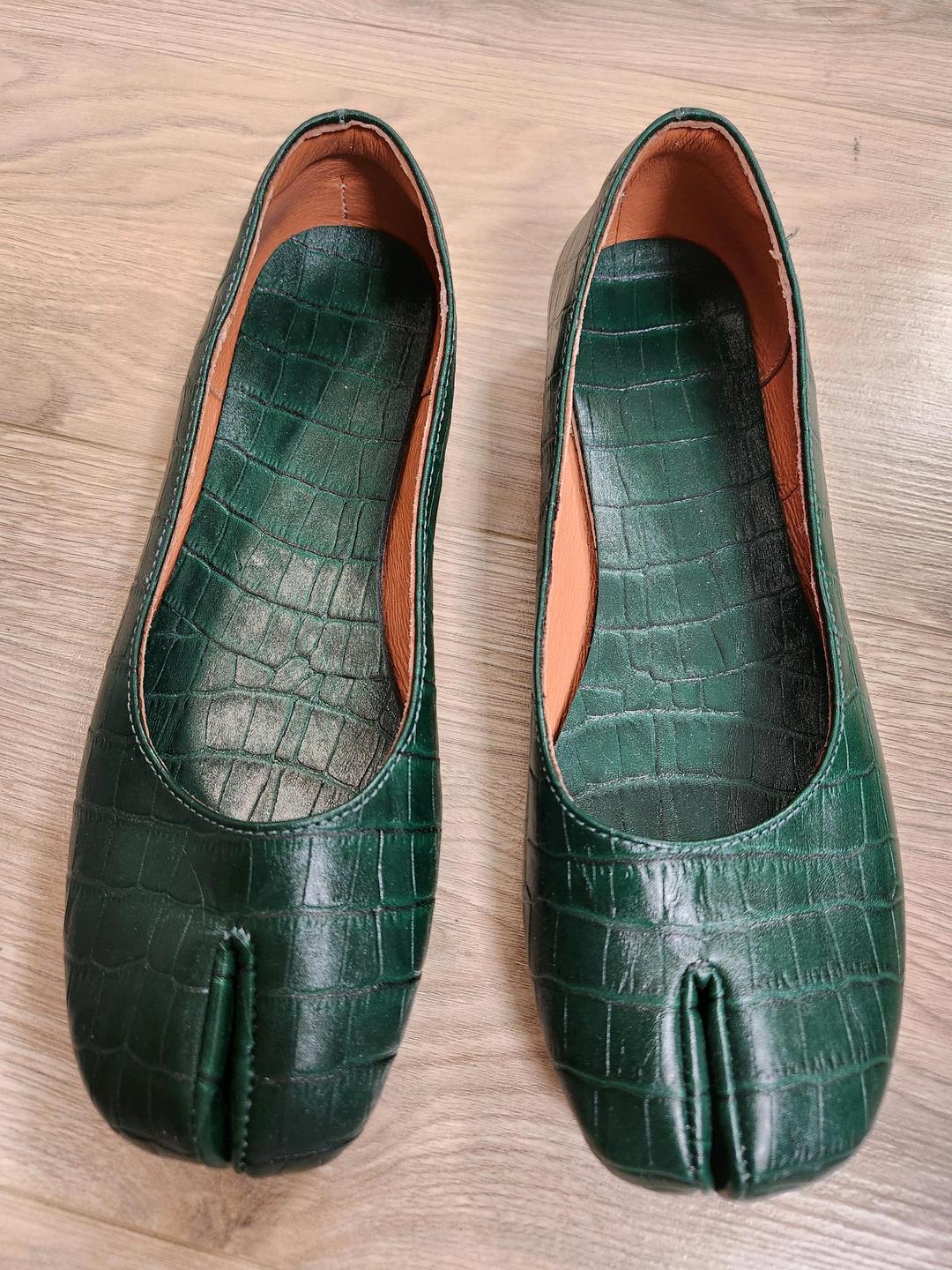 Handmade (ручная работа) Таби туфельки кожа — фото 2