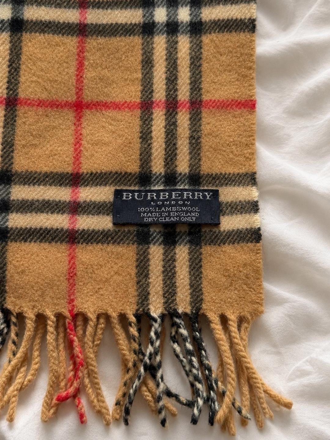 Burberry Винтажный Шарф Burberry маленький — фото 2