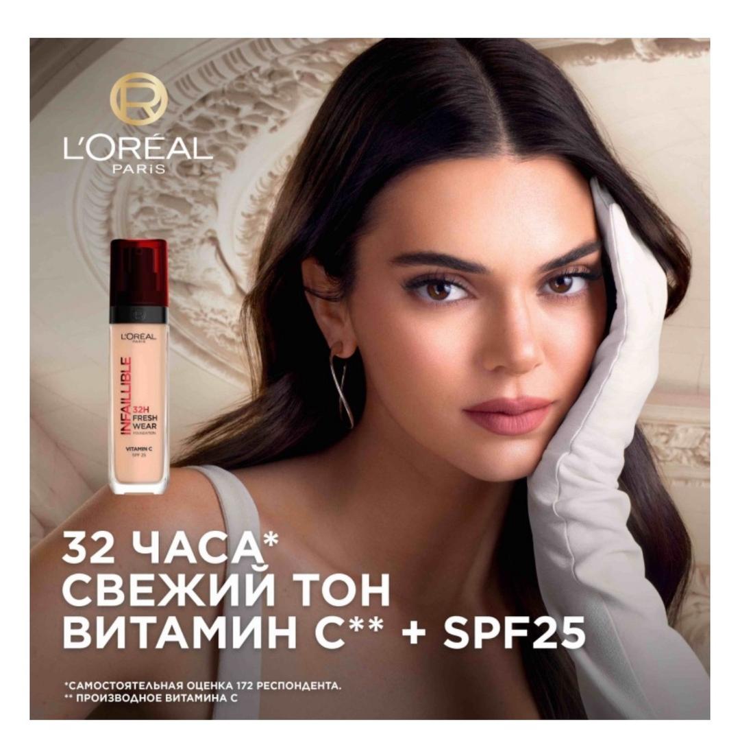 L'Oreal Paris Infaillible 32H Fresh Wear тональный крем 145 — фото 2