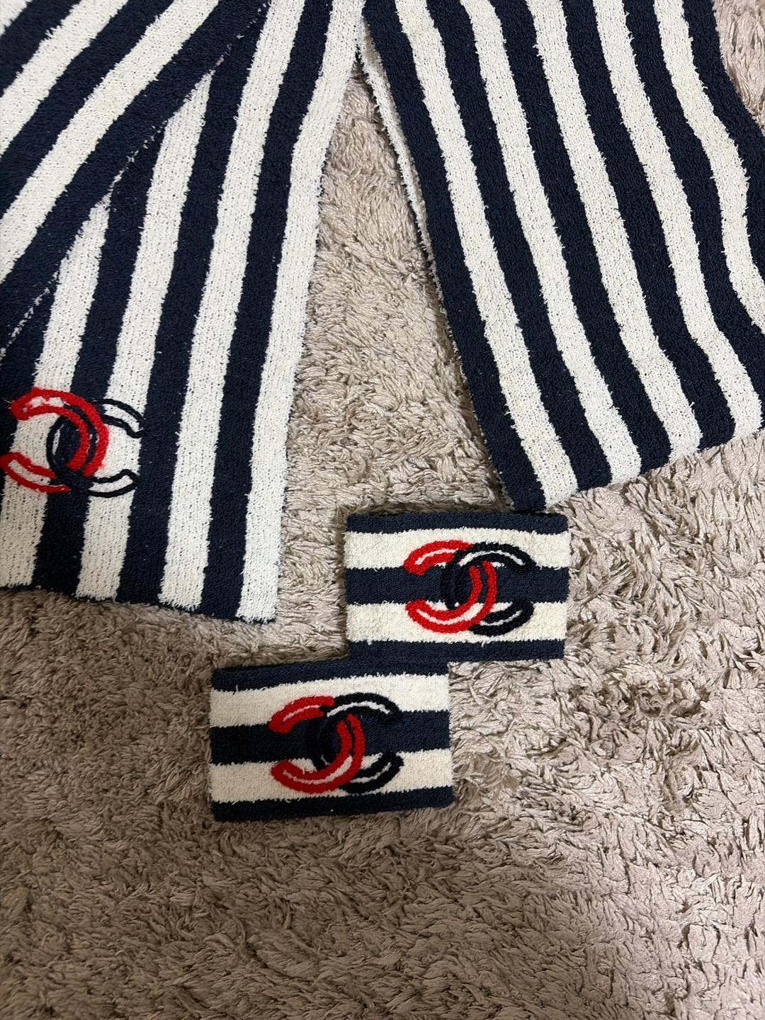 Chanel CHANEL шарф и митенки — фото 2