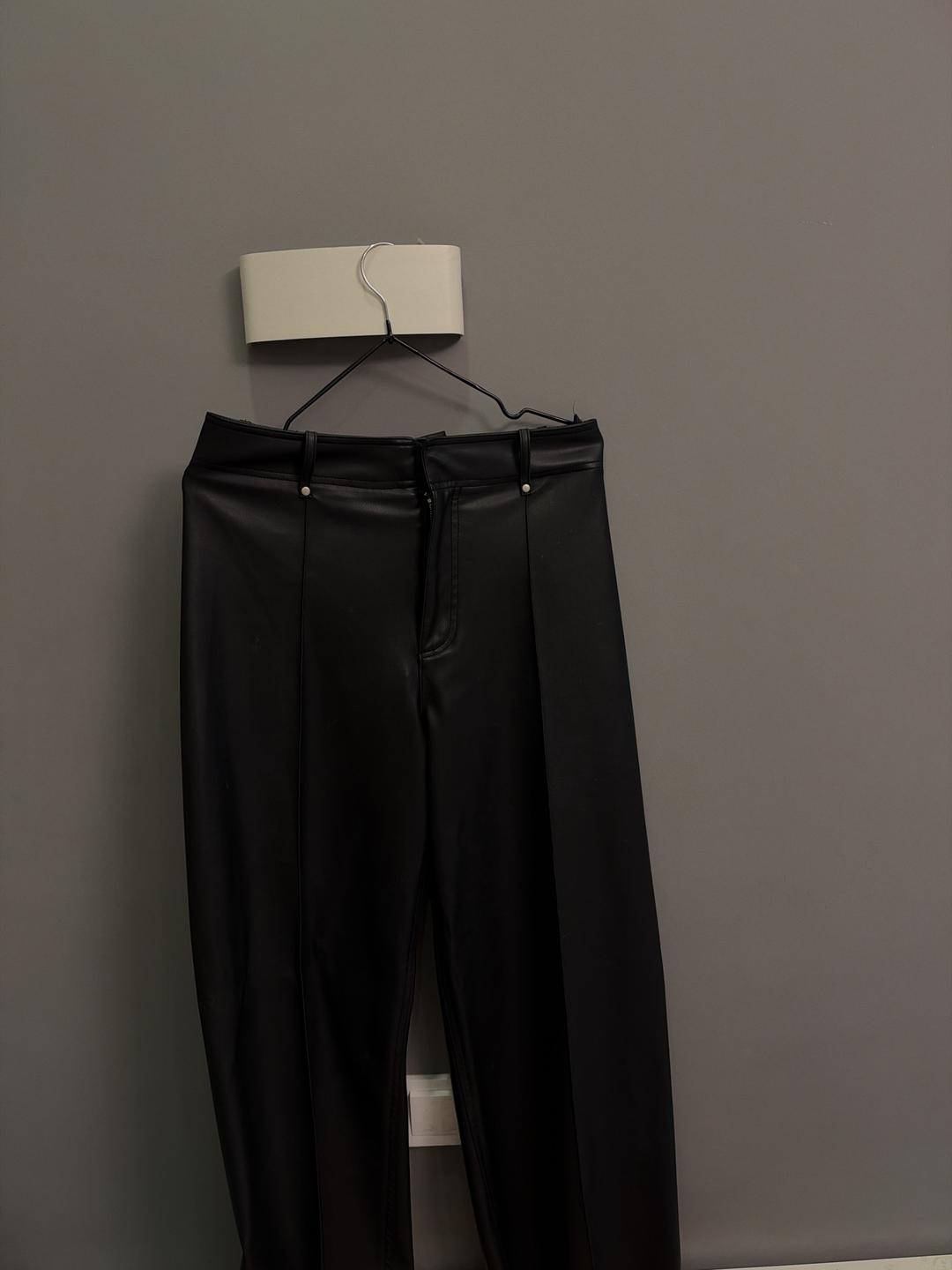 Zara Брюки ZARA из экокожи — фото 2