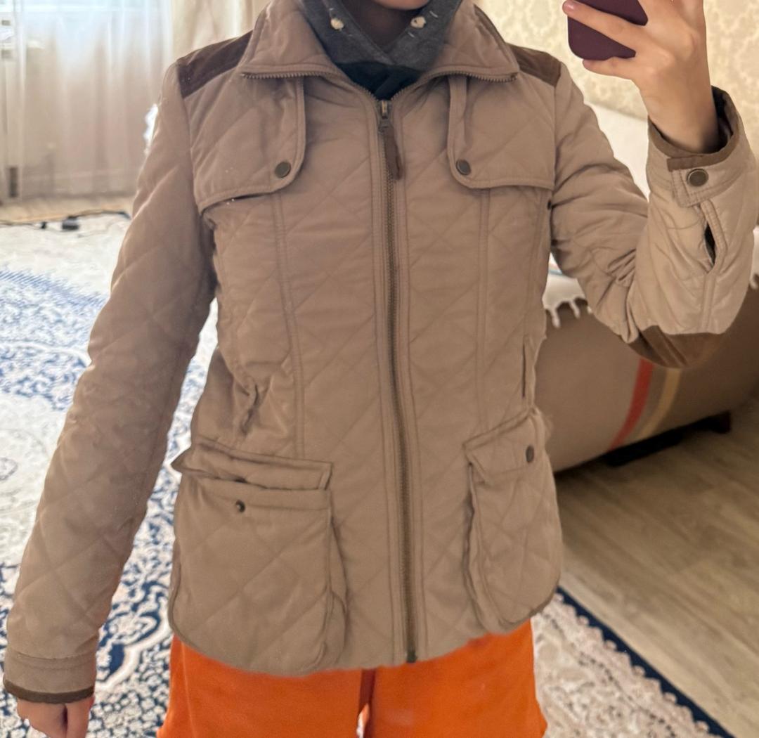 Zara Стеганая куртка ZARA BASIC — фото 2
