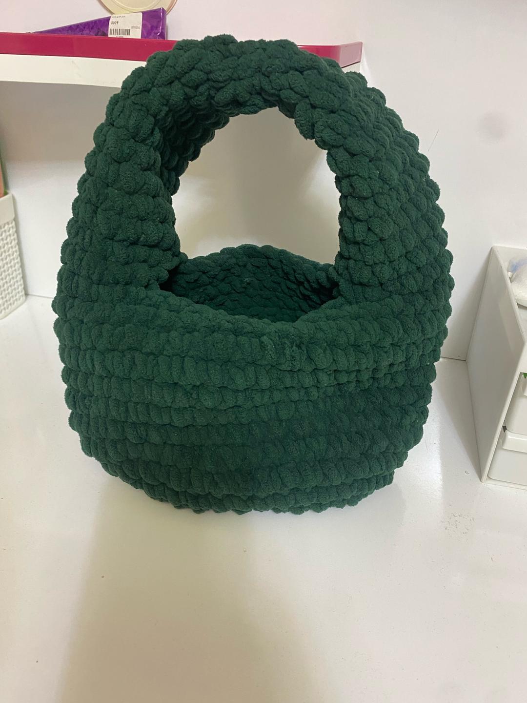 Handmade (ручная работа) Вязаная сумка — фото 2