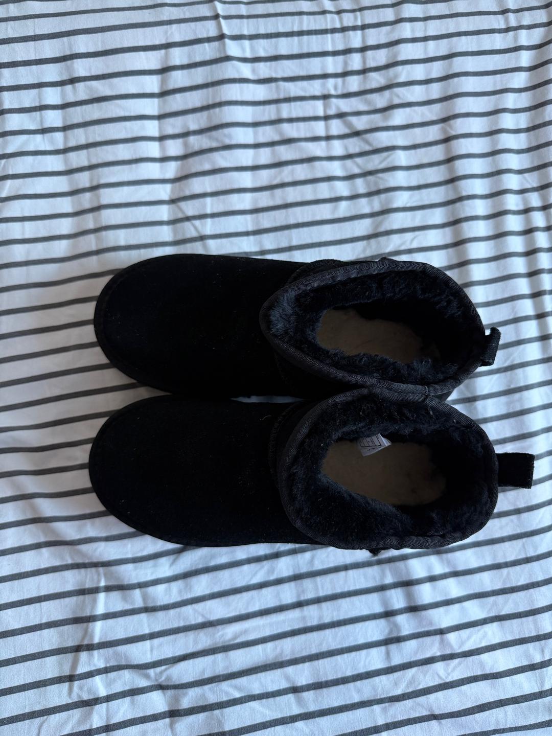 UGG Угги UGG на платформе (черные) — фото 2