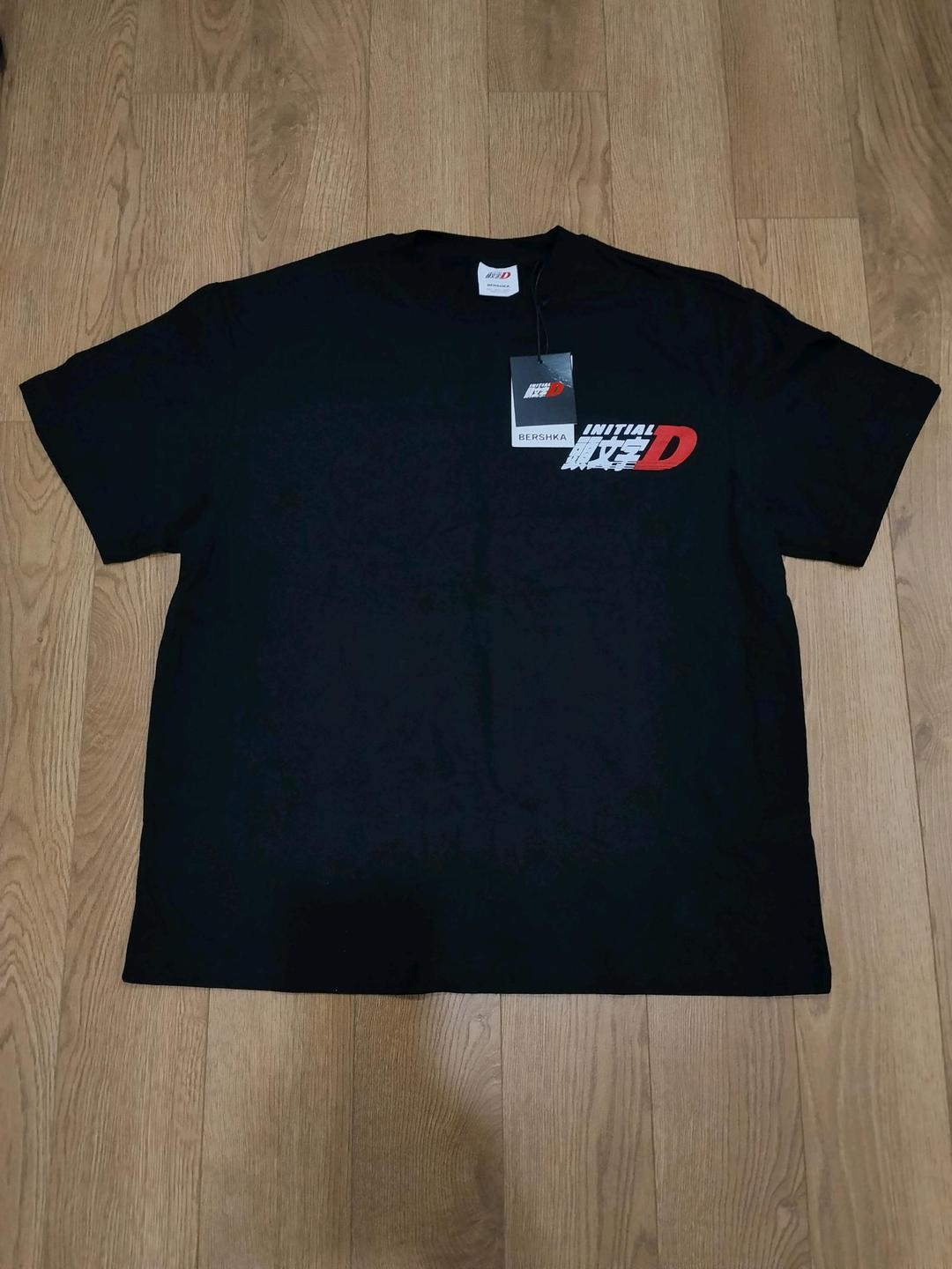 Bershka Bershka x InitialD black tee — фото 2