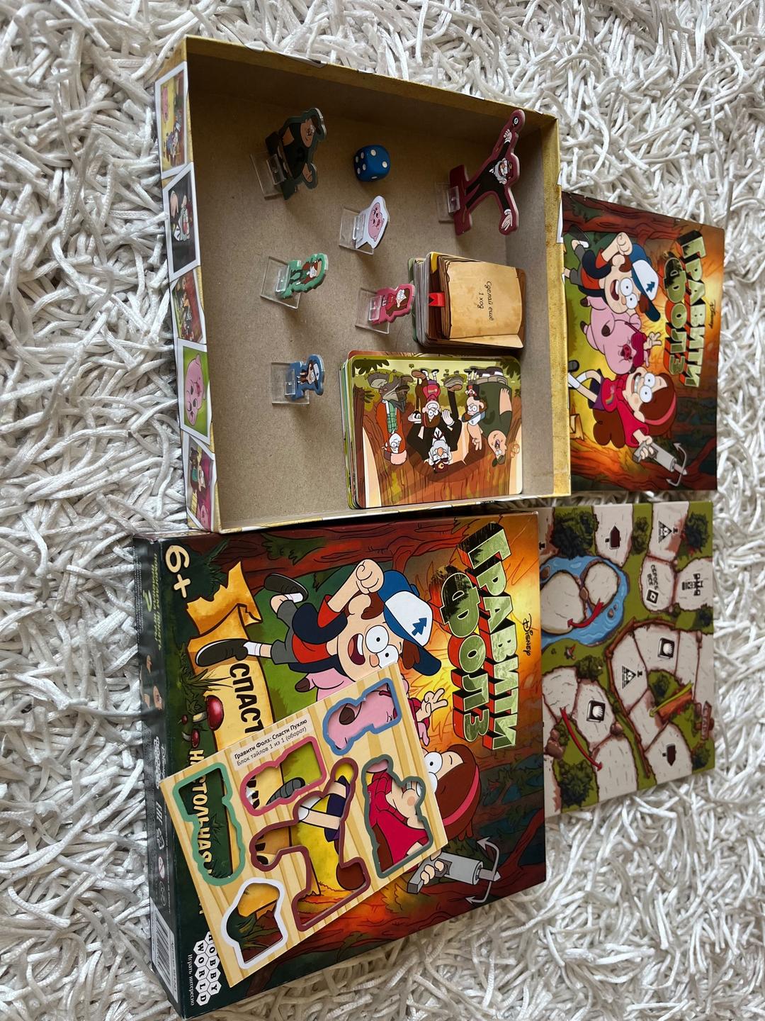 игрушки Настольная игра Гравити Фолз: Спасти Пухлю — фото 2
