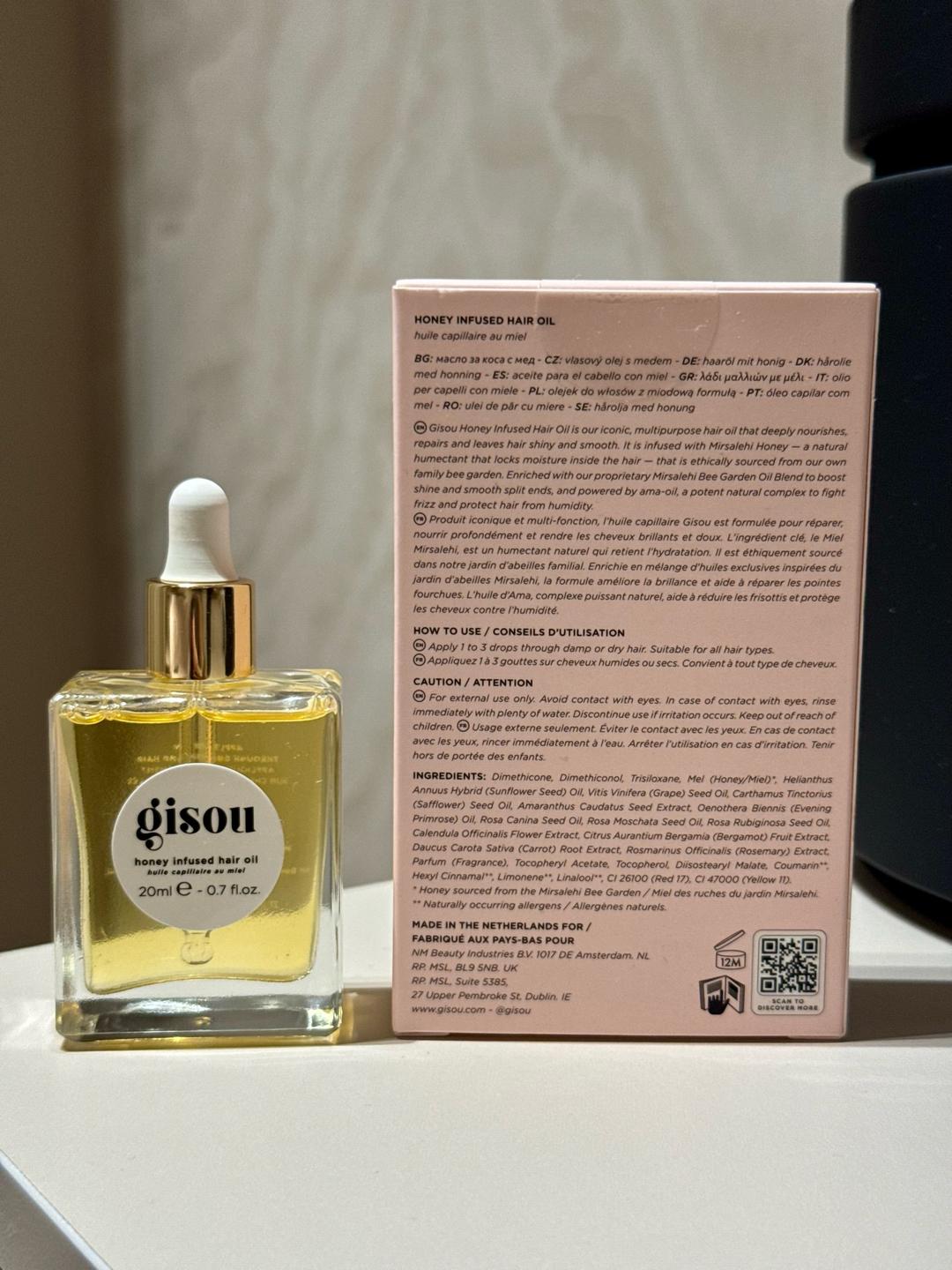 Gisou Масло для волос Gisou Honey Infused Hair Oil — фото 2