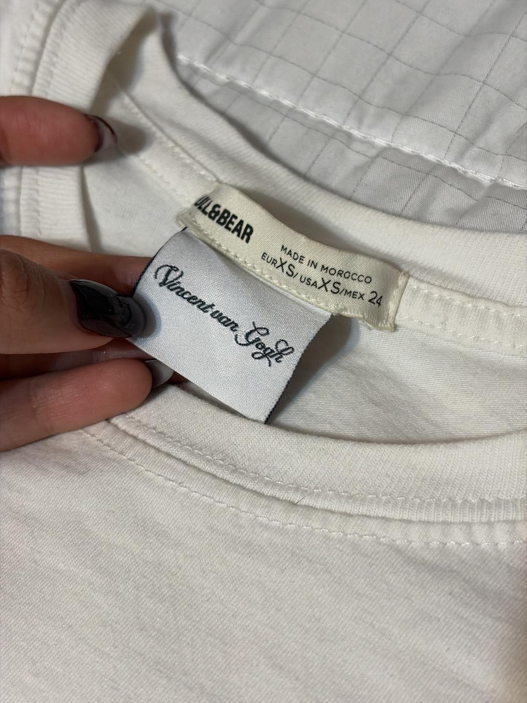 Pull & Bear Футболка Pull&Bear с принтом Vincent van Gogh — фото 2