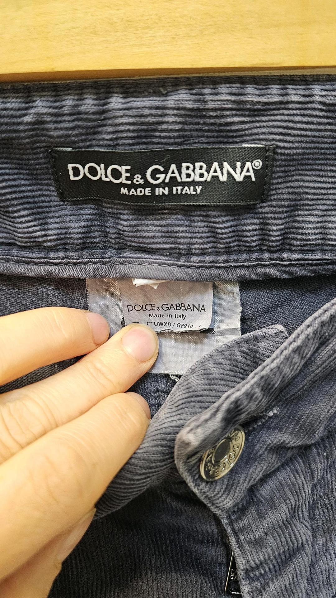 Dolce & Gabbana Вельветовые брюки /джинсы — фото 2