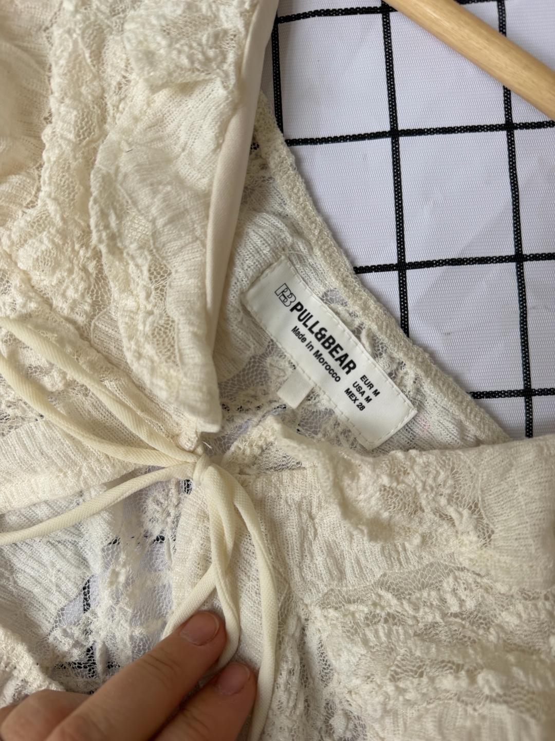 Pull & Bear Топ кружевной Pull&Bear — фото 2