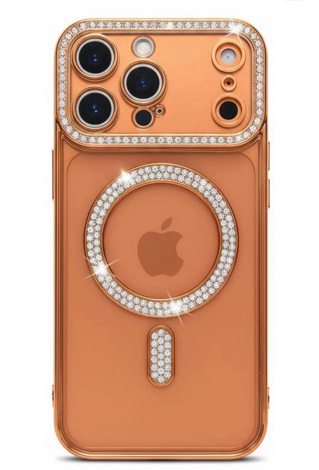 Apple Чехол для iPhone со стразами — фото 2