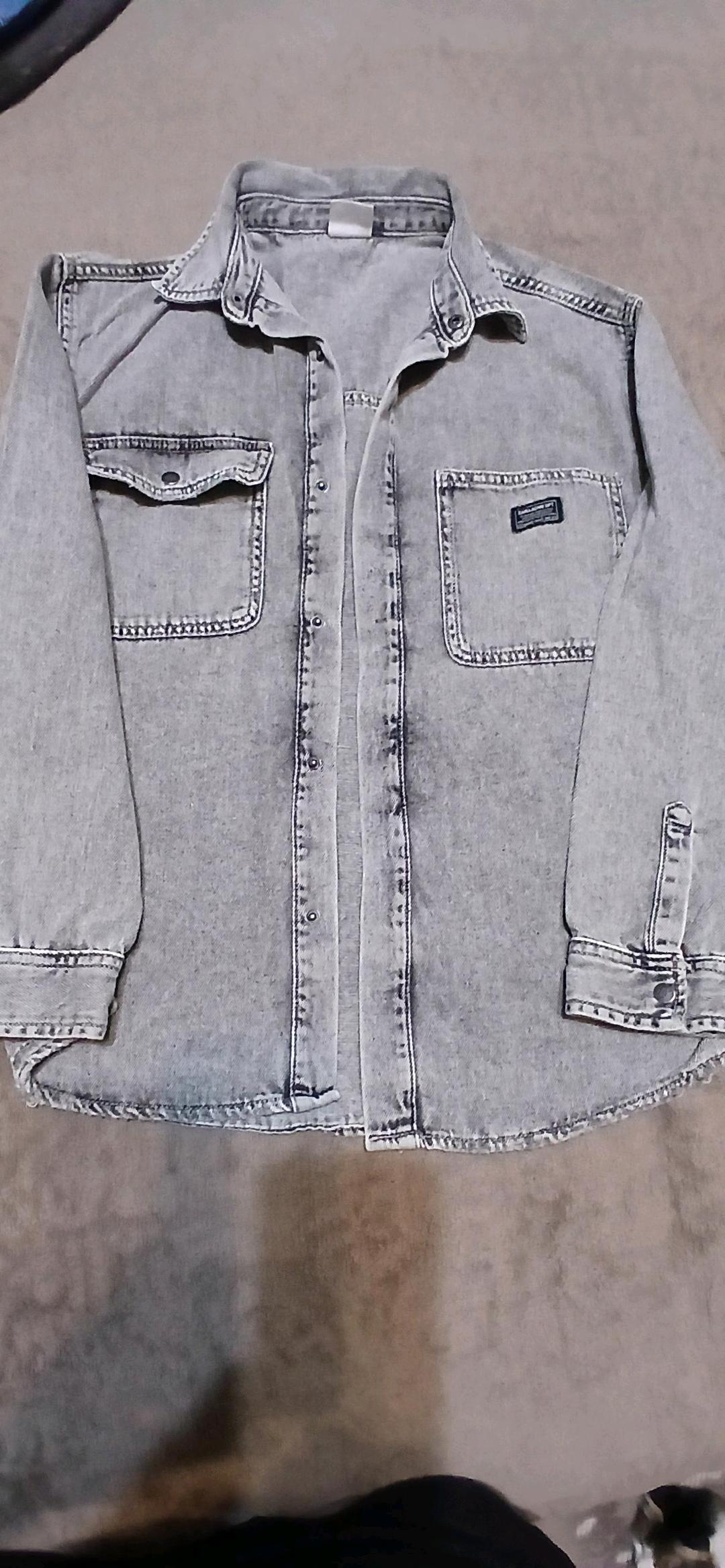 Zara Рубашка джинсовая на мальчика 164 — фото 2