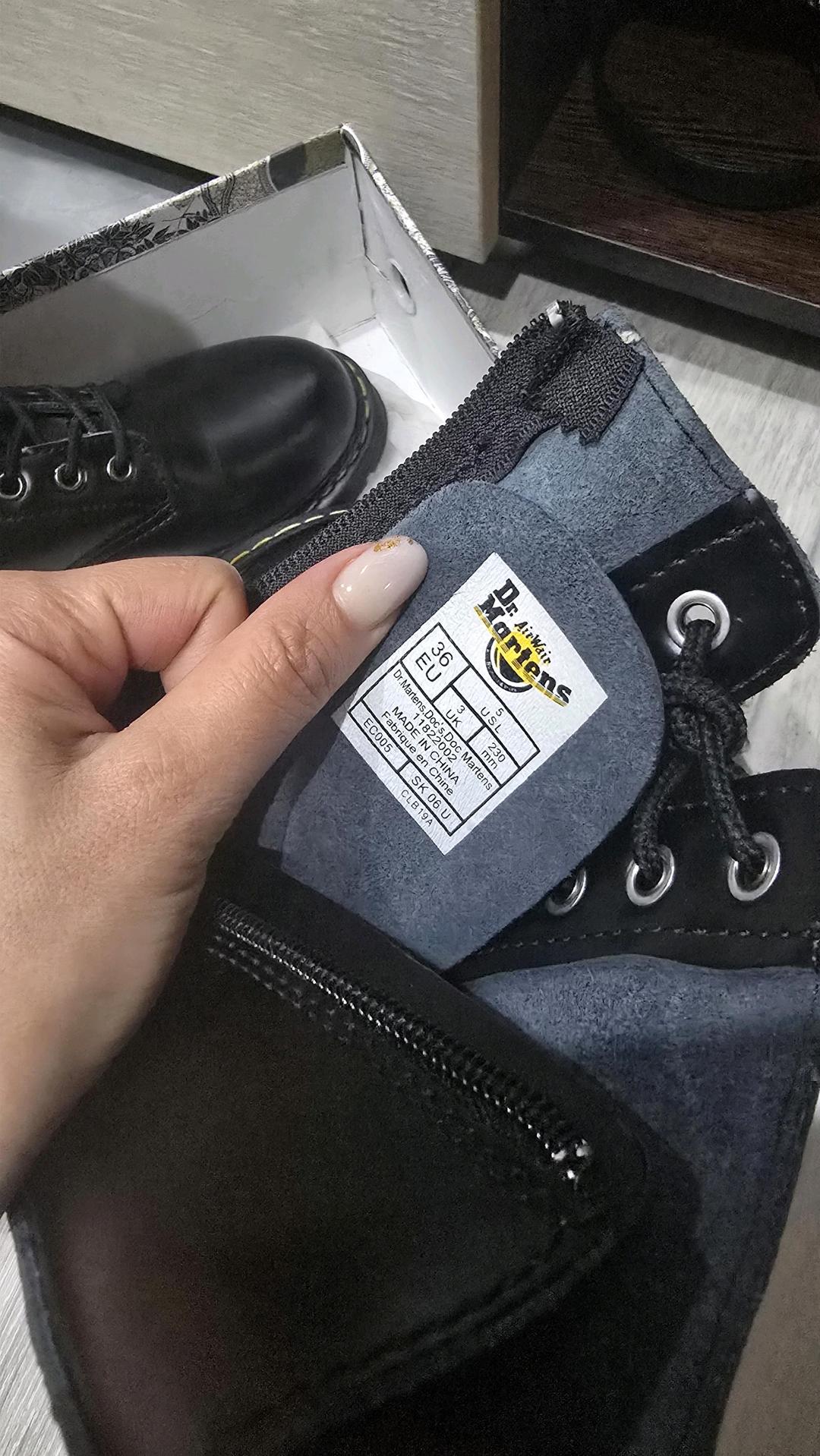 Dr. Martens Кожанные мартинцы — фото 2