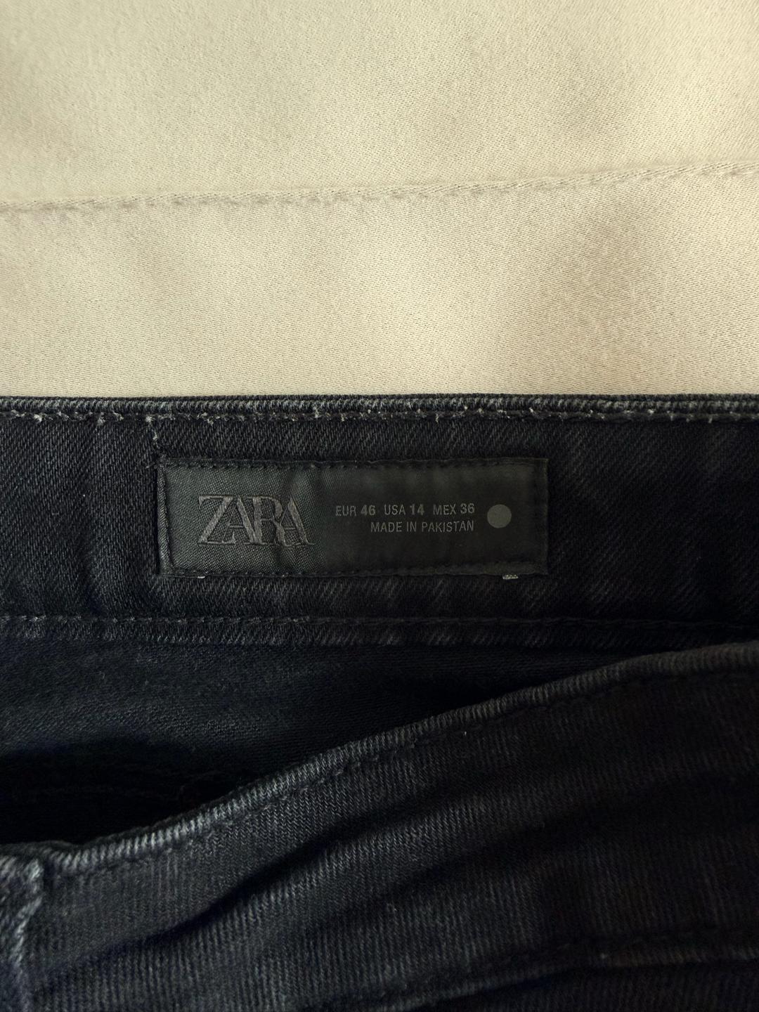 Zara Черные джинсы ZARA — фото 2
