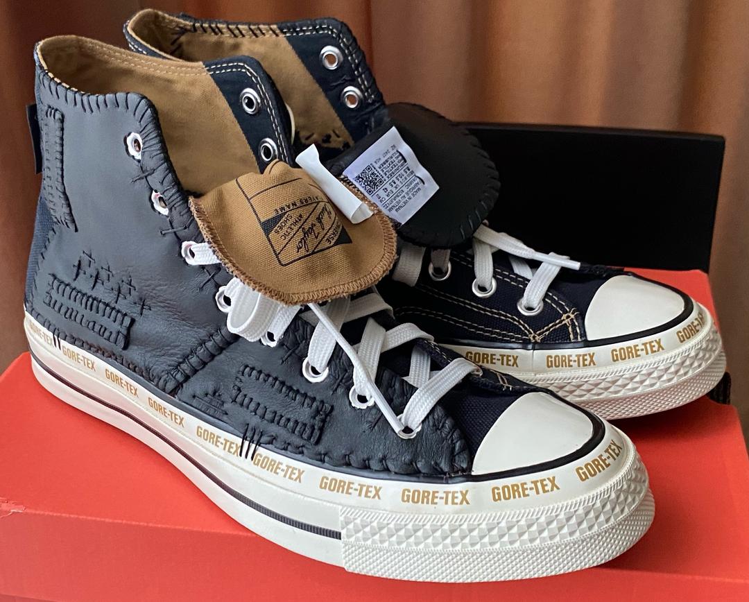 Converse Custom Converse All Star Chuck '70 GTX × LEATHER / Size US8.5 EUR 42 — фото 2