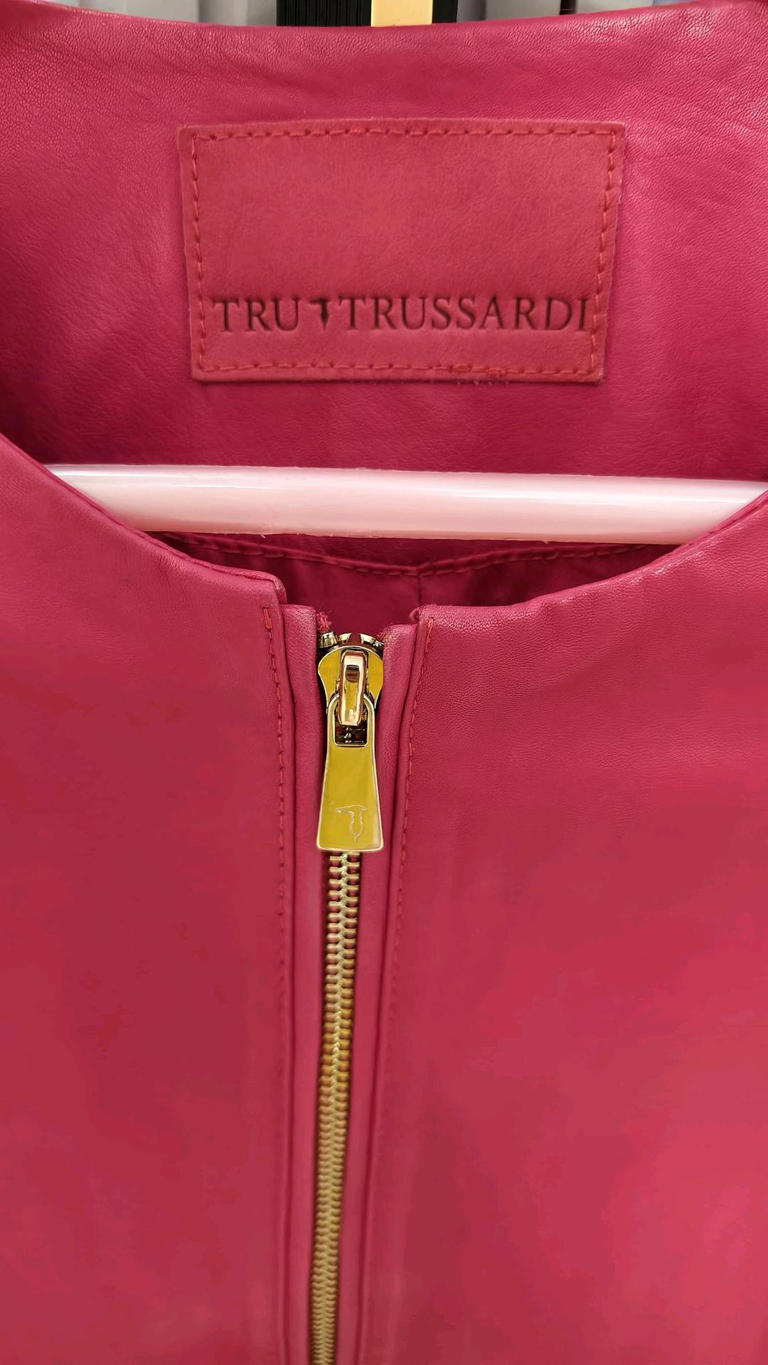 Trussardi Кожанная куртка Trussardi — фото 2