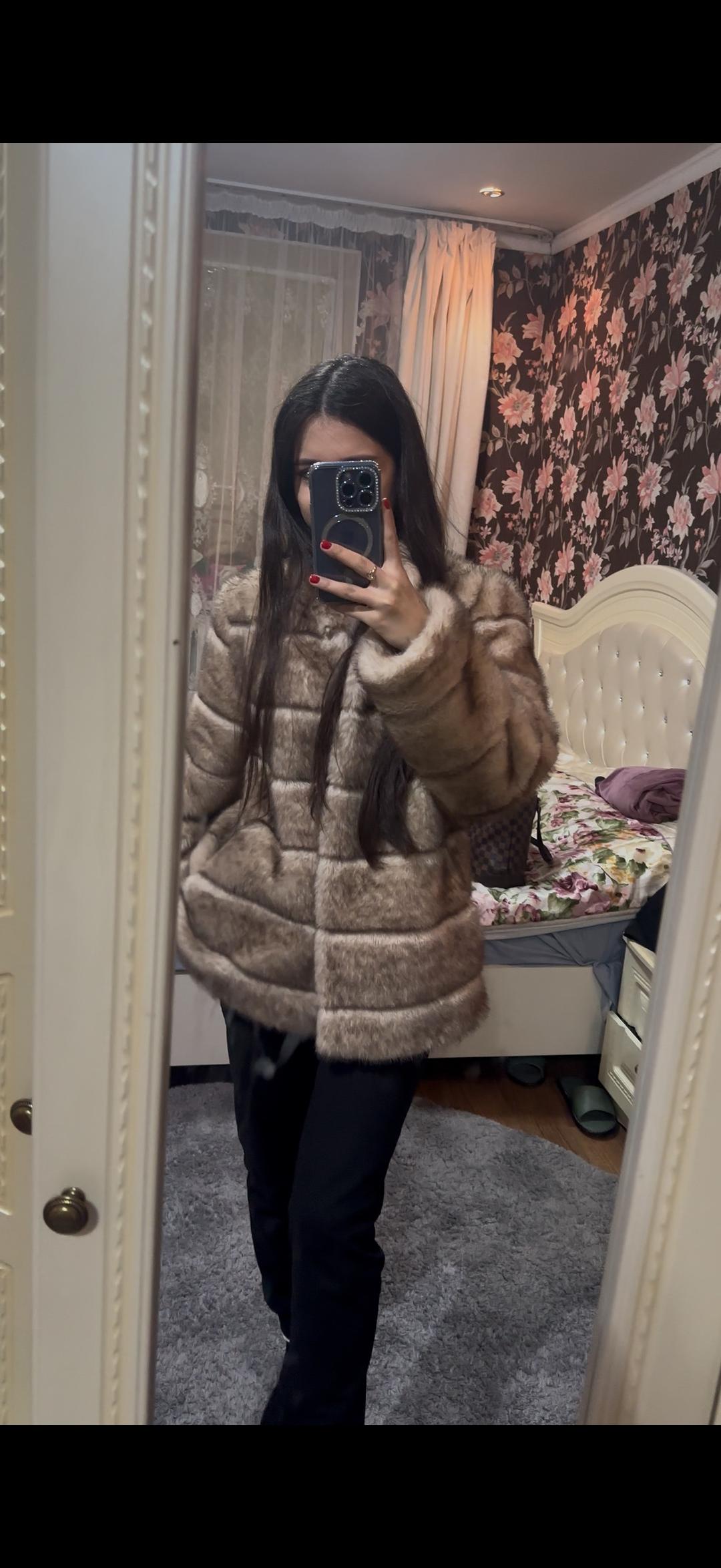 Шуба из искусственного меха — фото 2