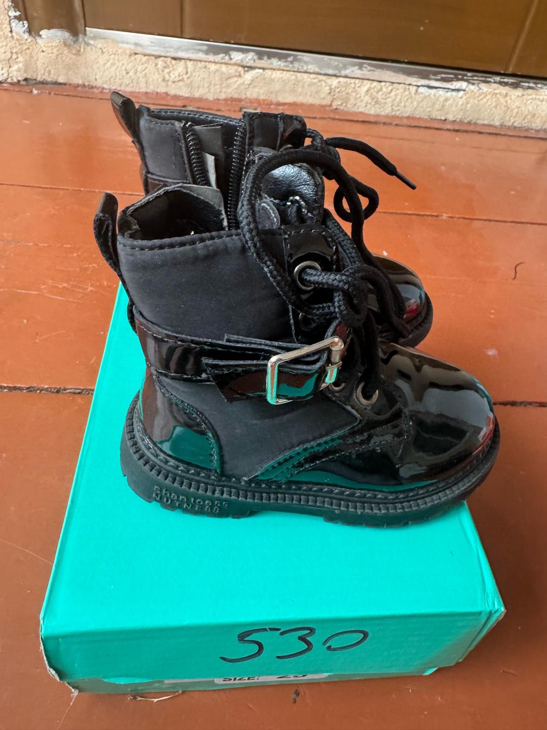Детские лаковые ботинки — фото 2