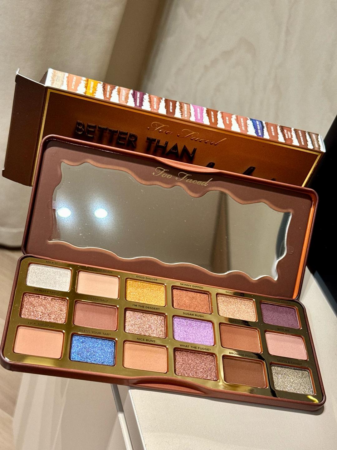 Too Faced Палетка теней Too Faced Better Than Chocolate — фото 2