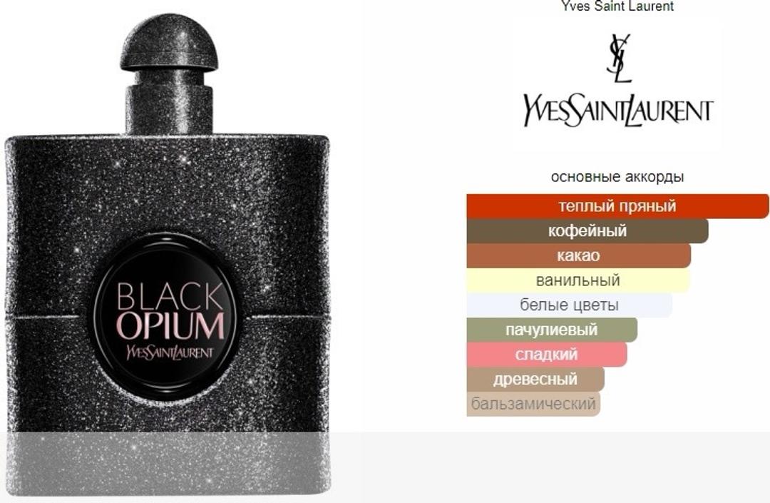 Yves Saint Laurent Yves Saint Laurent Black Opium парфюмерная вода — фото 2