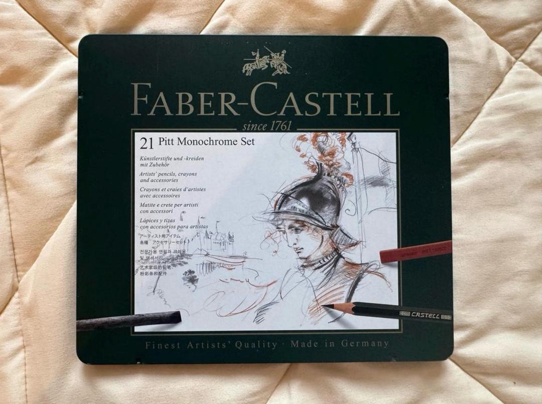 Faber-Castell Набор для графики Faber-Castell Pitt Monochrome Set 21 набор — фото 2