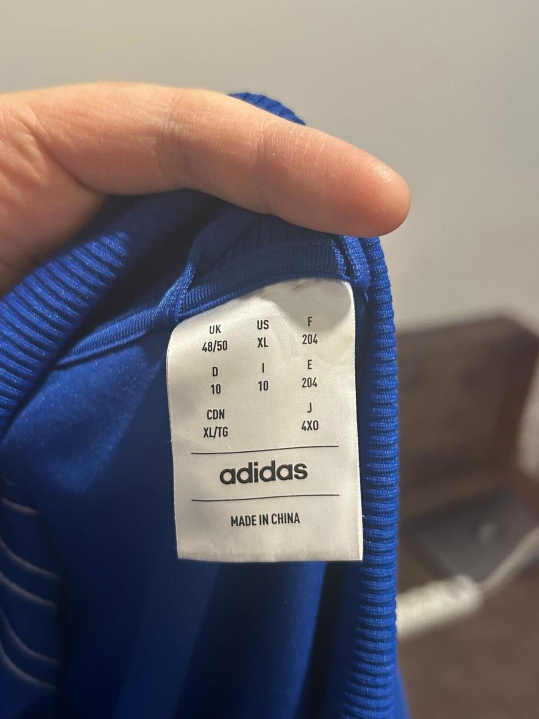 Adidas Олимпийка Adidas синяя — фото 2