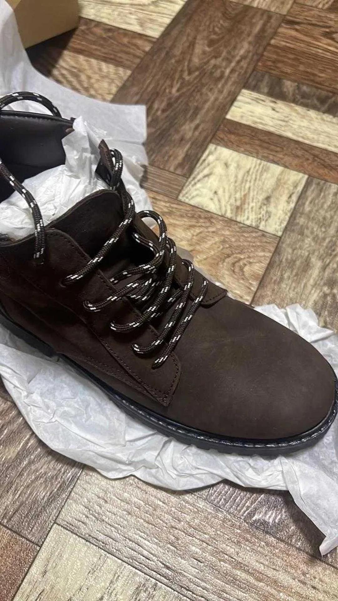 Zara Ботинки на шнуровке — фото 2