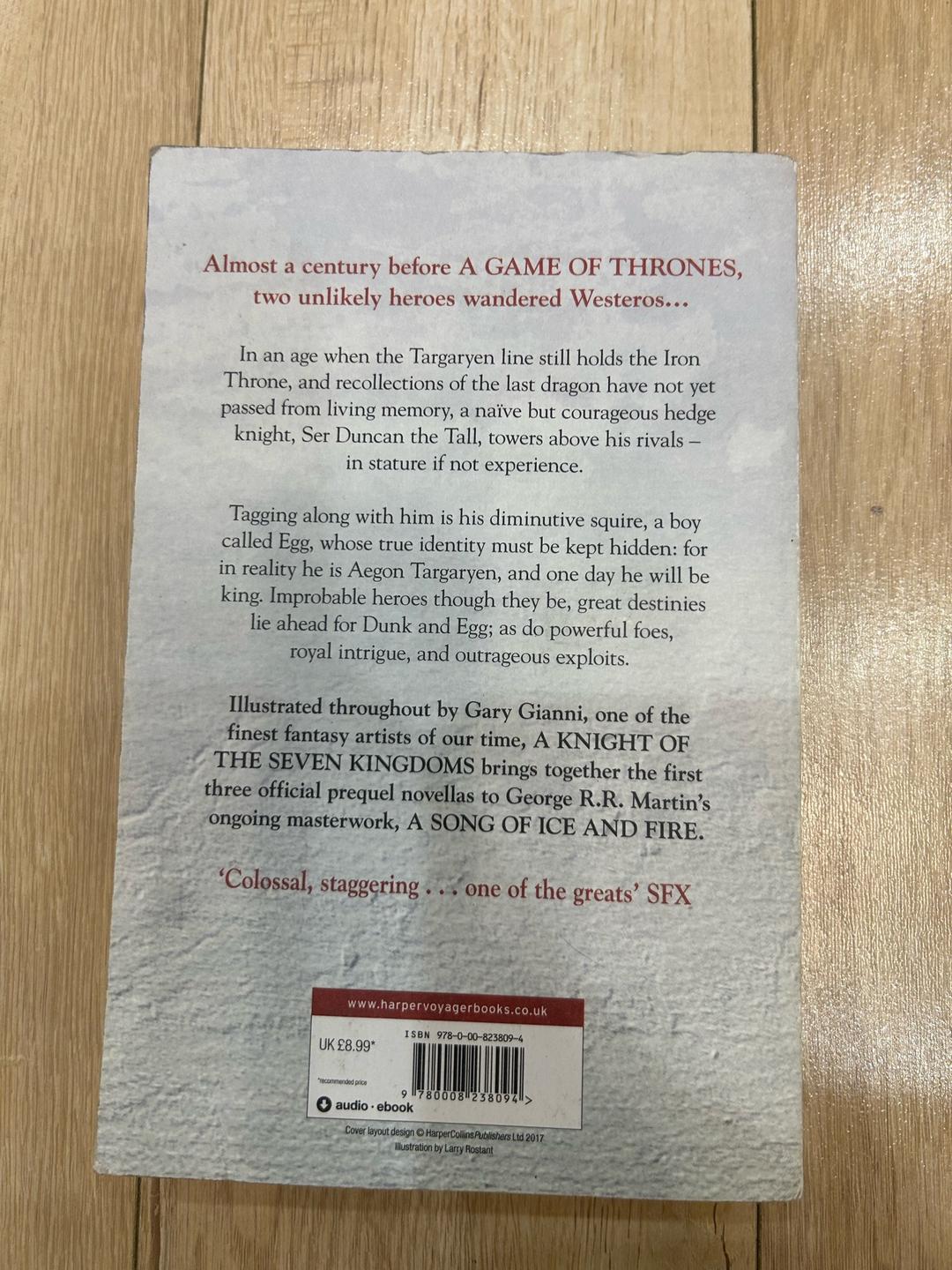 Джордж Р.Р. Мартин George R.R. Martin «A Knight of the Seven Kingdoms» — фото 2