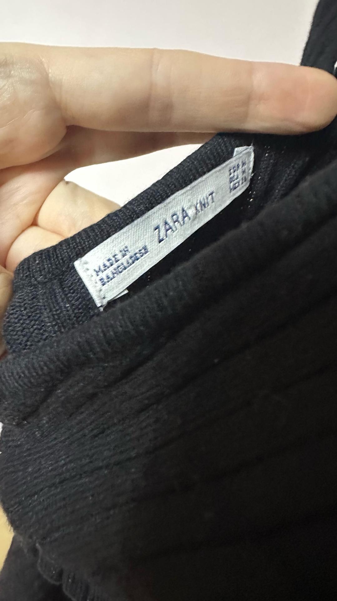 Zara ZARA платье в рубчик — фото 2
