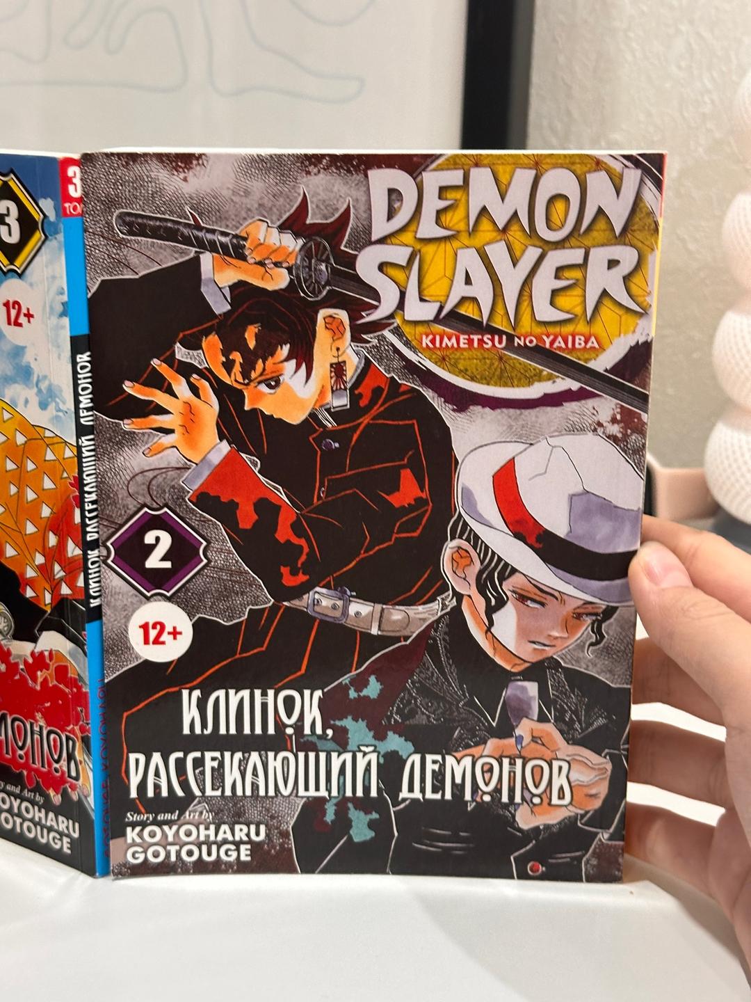 Kimetsu no Yaiba Манга Клинок рассекающий демонов 4 тома — фото 2
