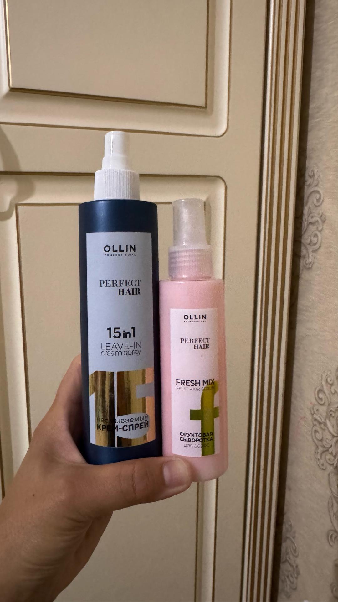Ollin Professional Ollin Perfect Hair. Крем-спрей 15 в 1 + Фруктовая сыворотка — фото 2
