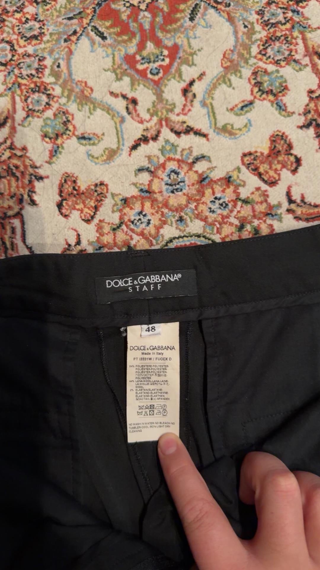 Dolce & Gabbana Мужские брюки Dolce & Gabbana — фото 2