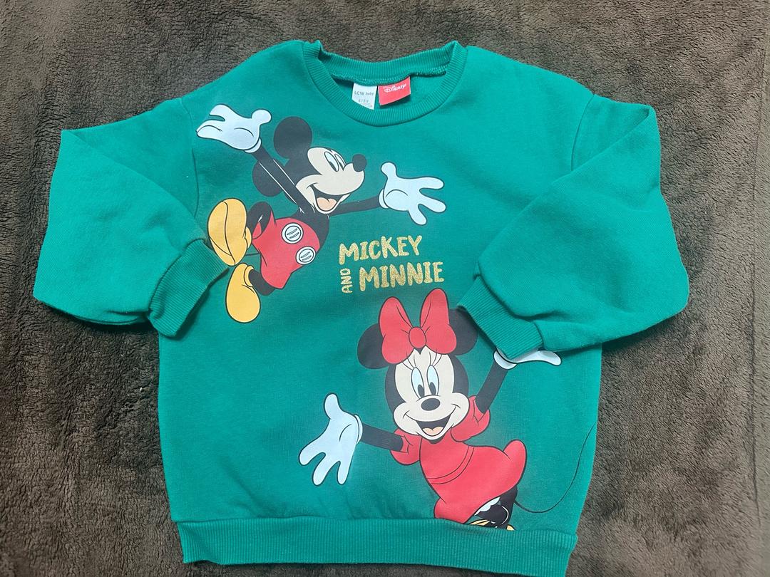 LC Waikiki Свитшот Disney с принтом Микки и Минни LCW baby — фото 2