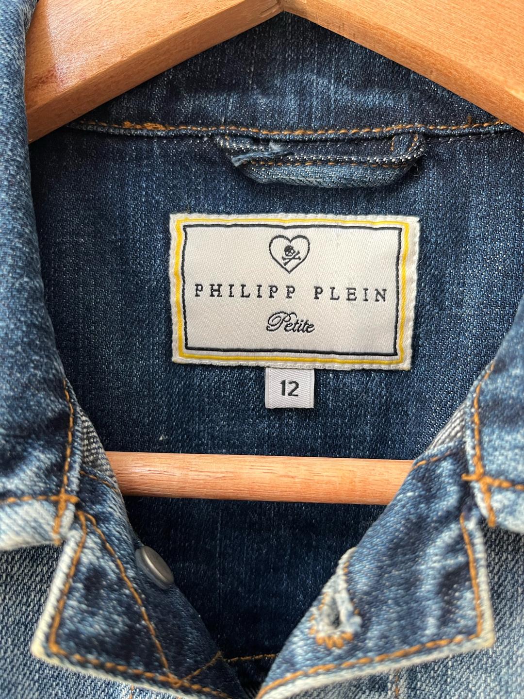 PHILIPP PLEIN Джинсовая жилетка Philipp Plein — фото 2