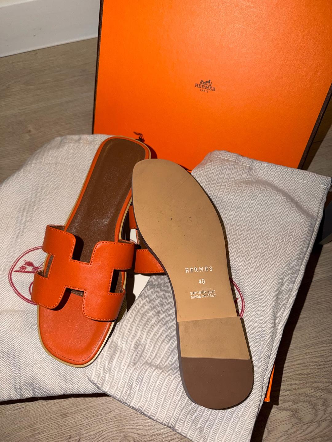 Hermès Шлепанцы Hermes — фото 2