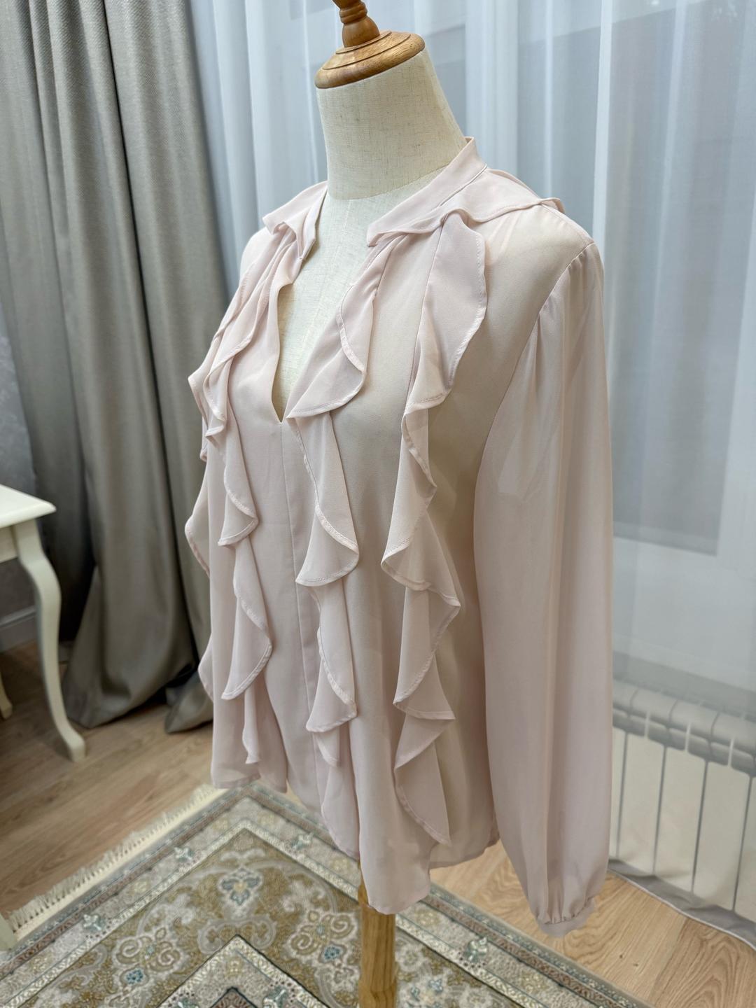 Zara Блуза Zara с оборками — фото 2