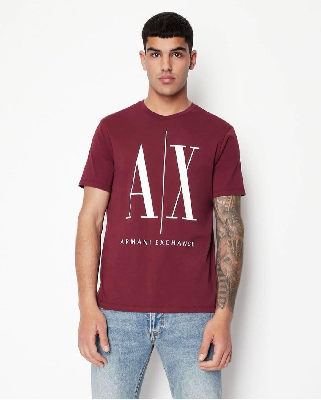 Armani Exchange Футболка Armani Exchange с принтом AX — фото 2