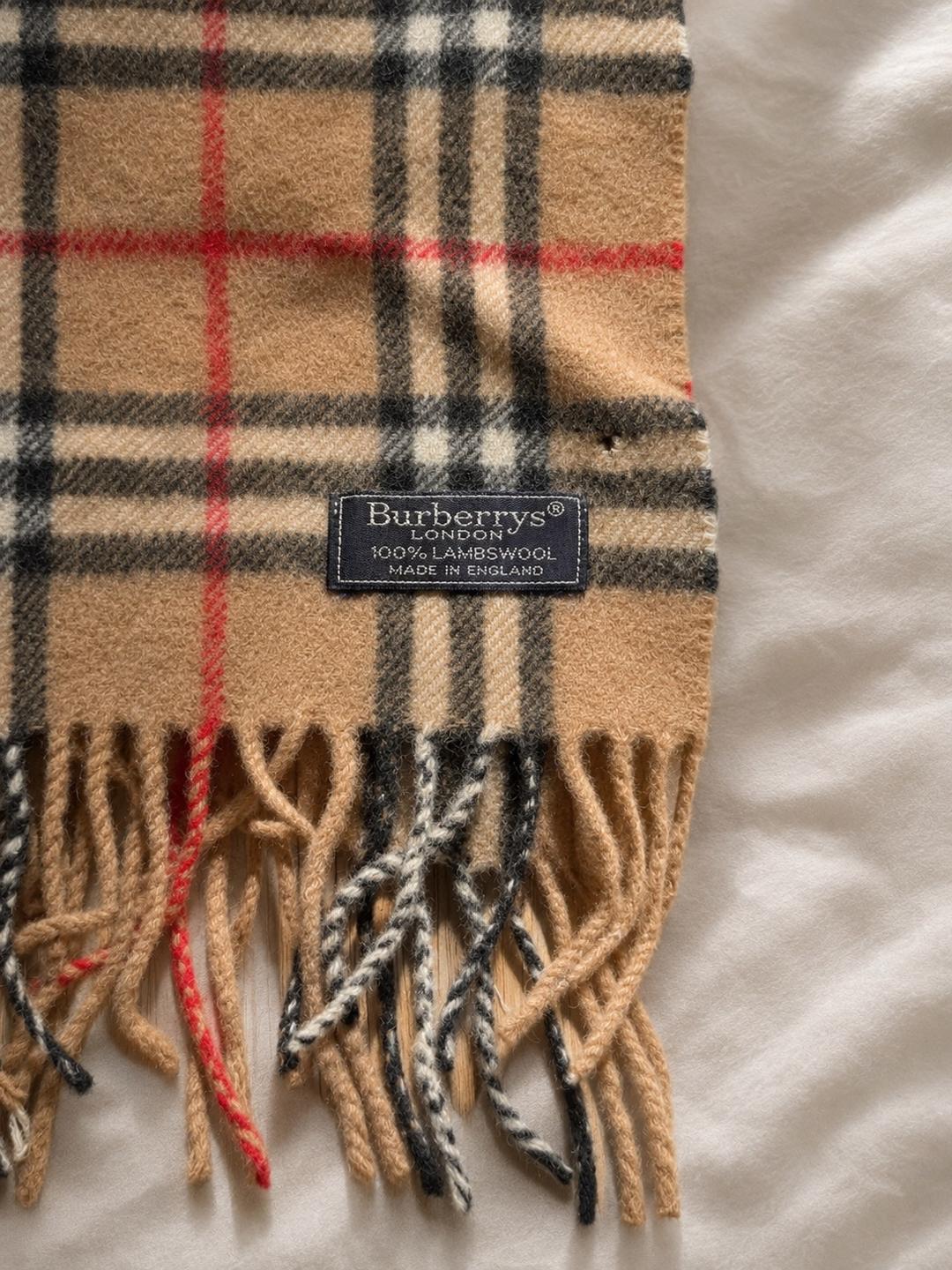 Burberry Винтажный шарф Burberry — фото 2