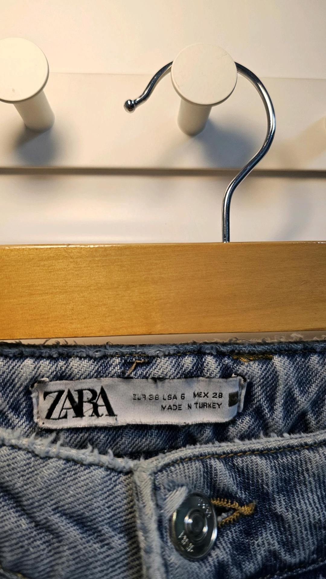 Zara Джинсы свободные — фото 2