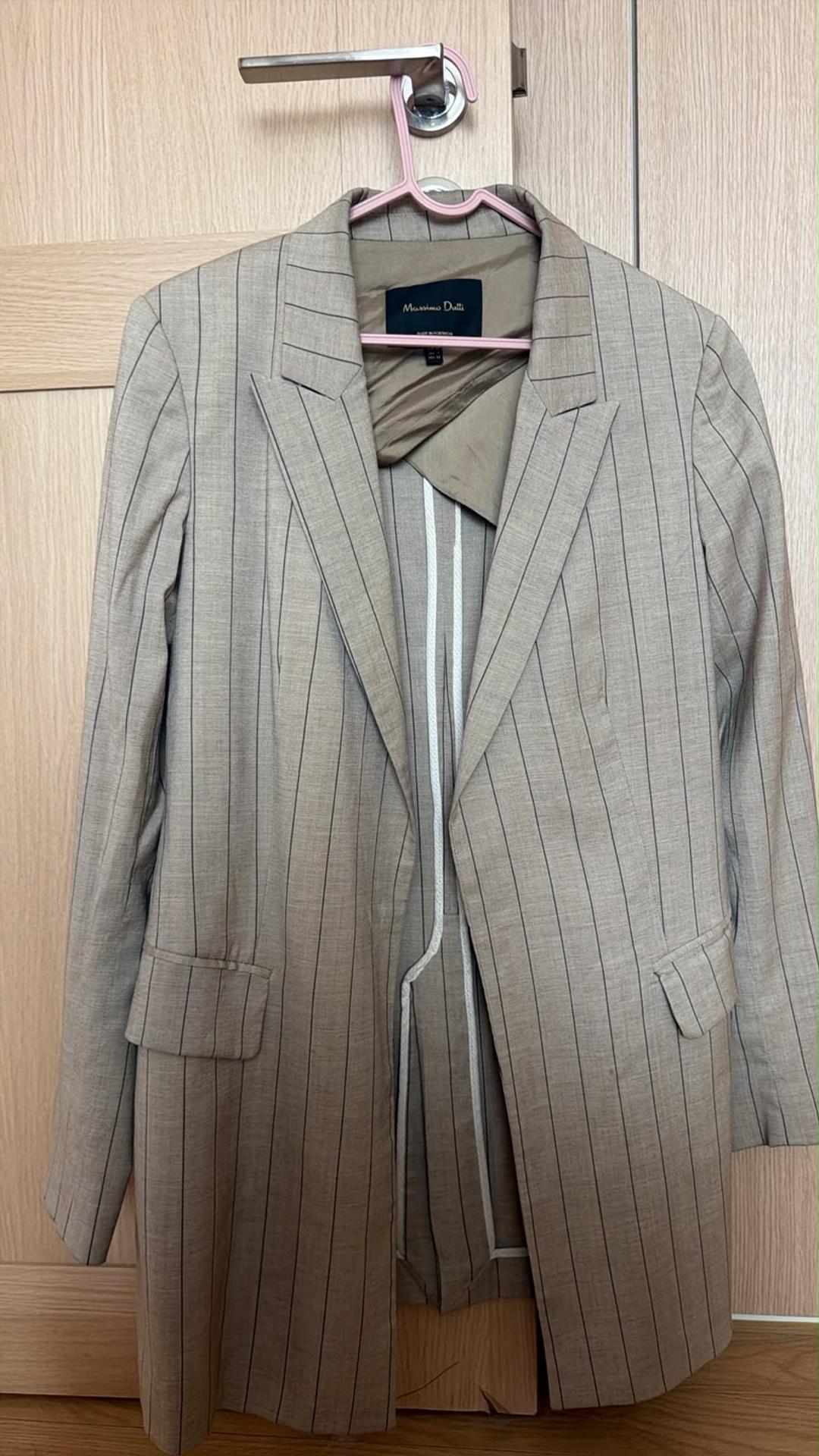 Massimo Dutti Пиджак в полоску — фото 2