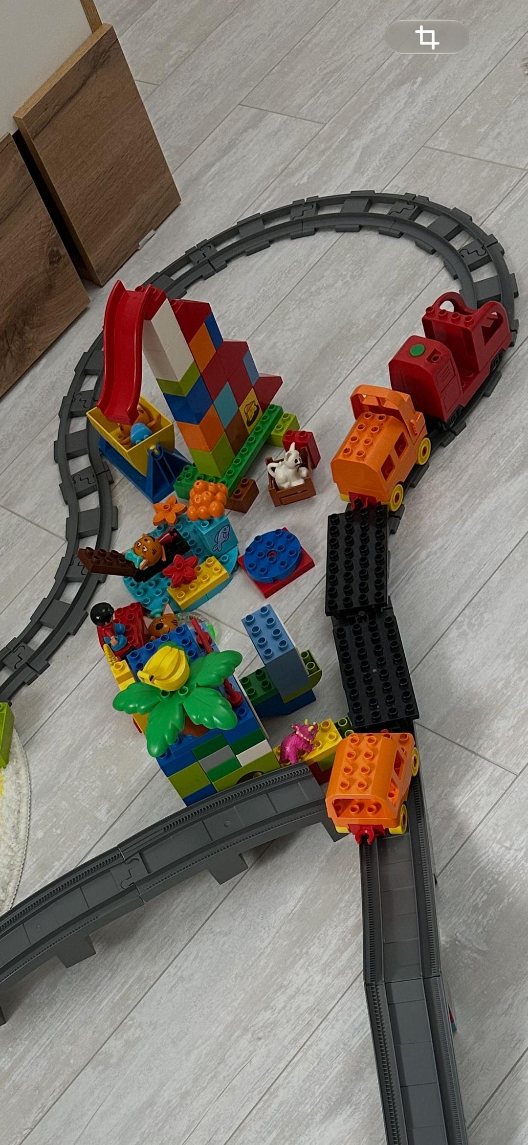 Lego Lego.Набор конструктора с железной дорогой — фото 2