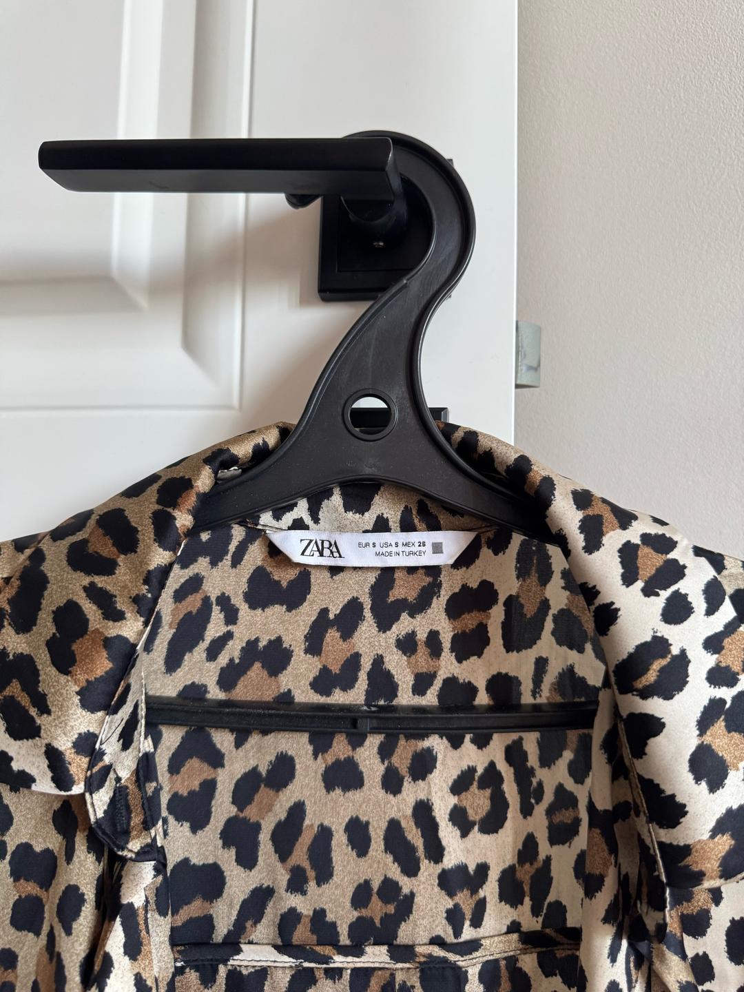 Zara Рубашка ZARA леопардовая — фото 2