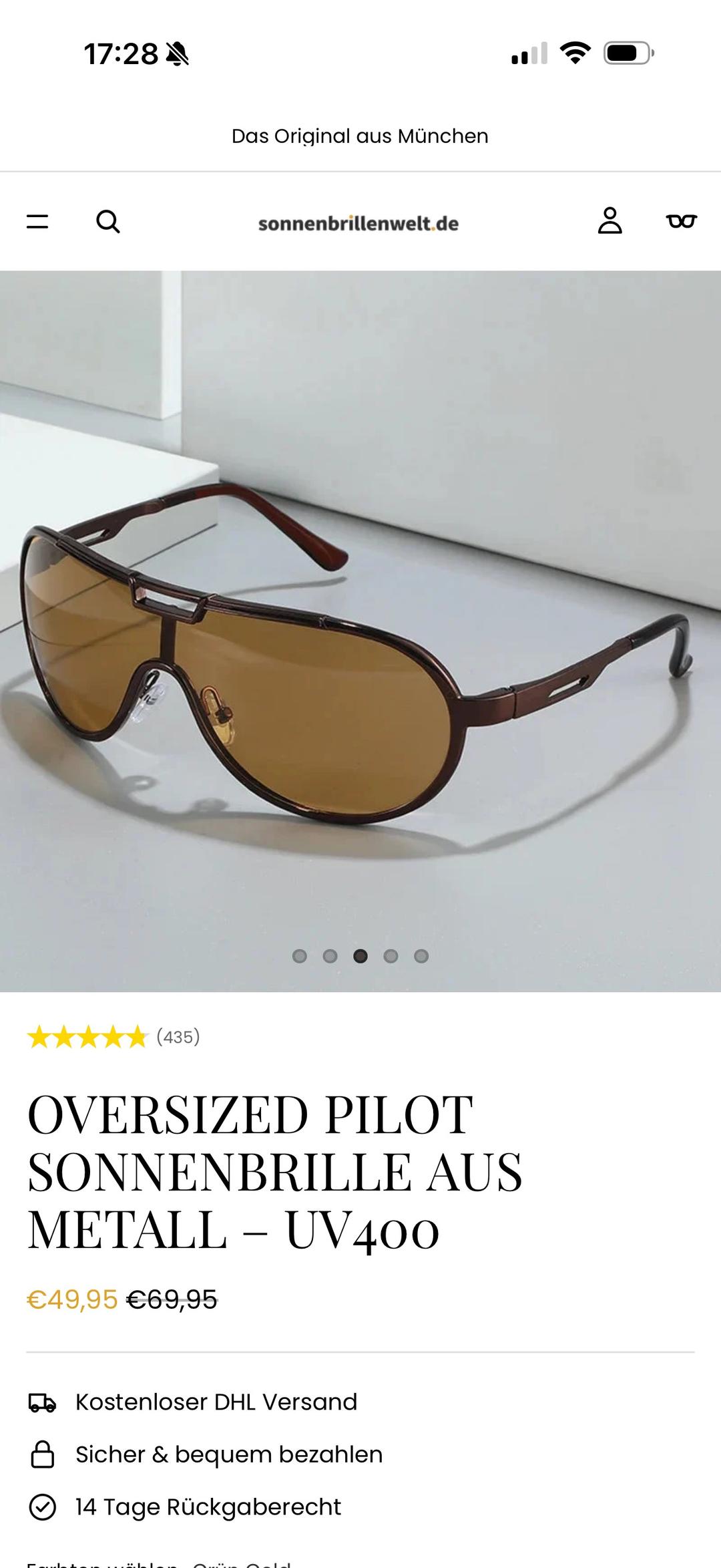 Очки авиаторы Oversized Pilot Y2K — фото 2