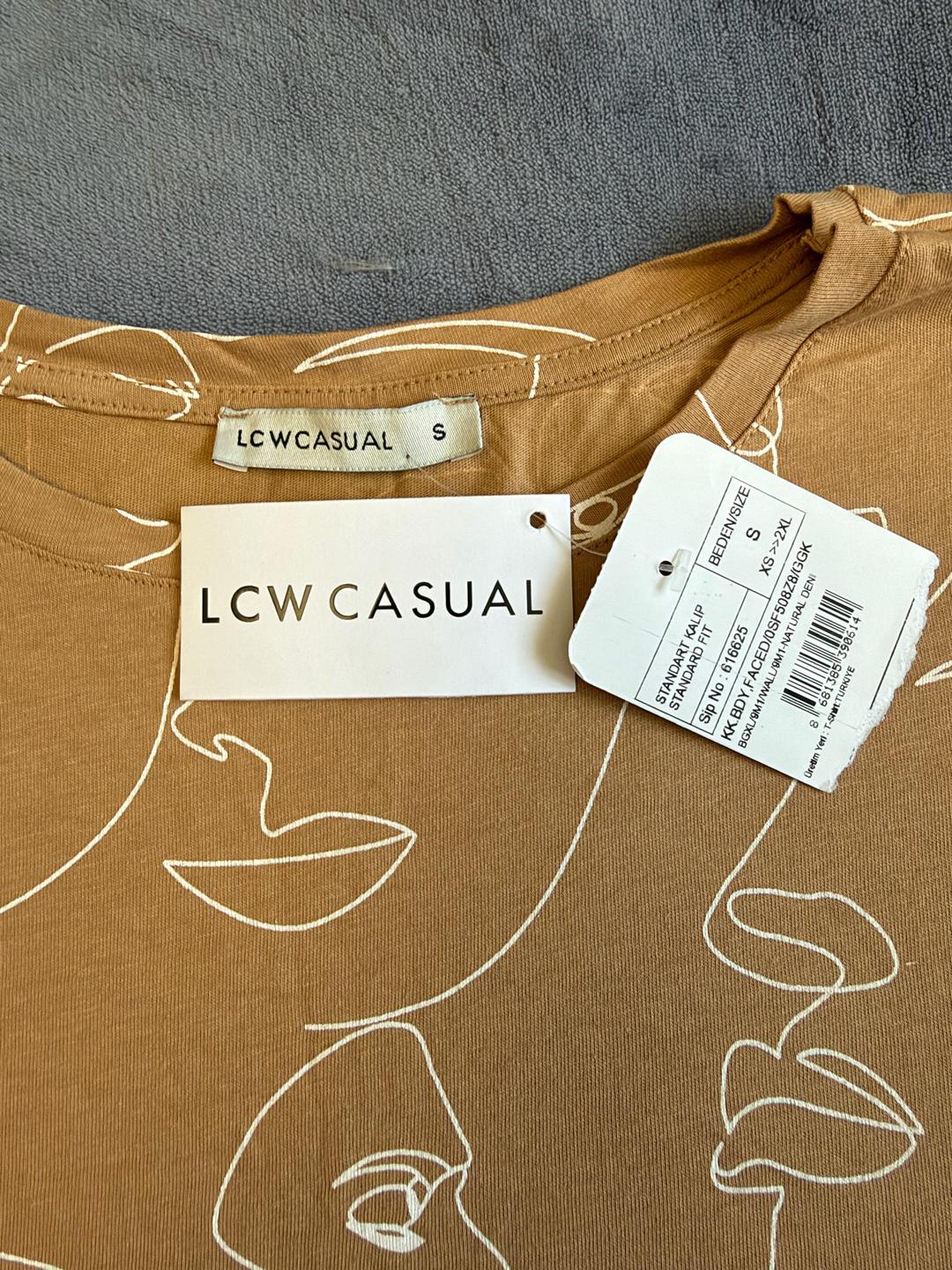 LC Waikiki Футболка LCW CASUAL с принтом лица — фото 2