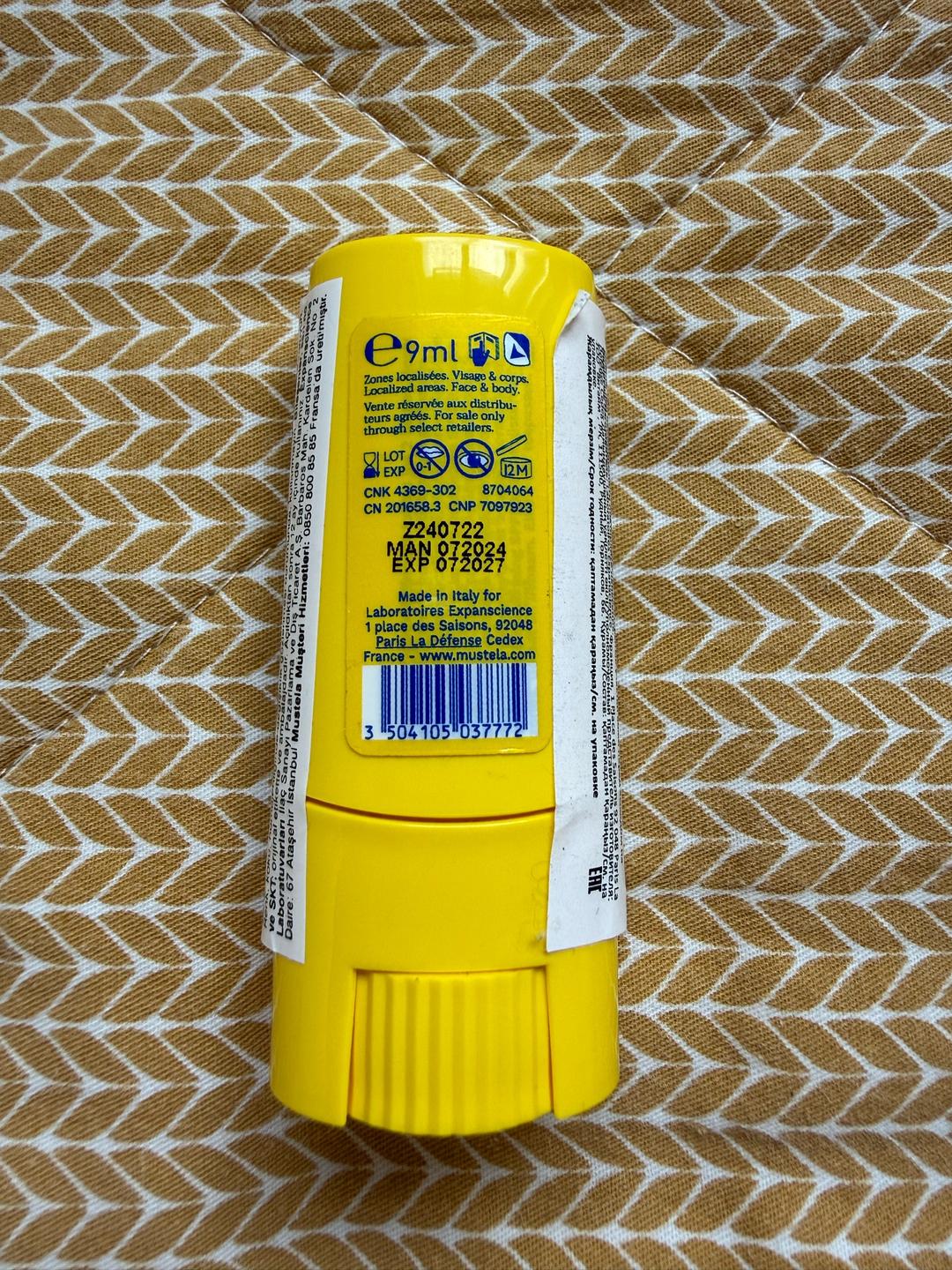 Mustela Mustela Солнцезащитный стик SPF 50+ — фото 2