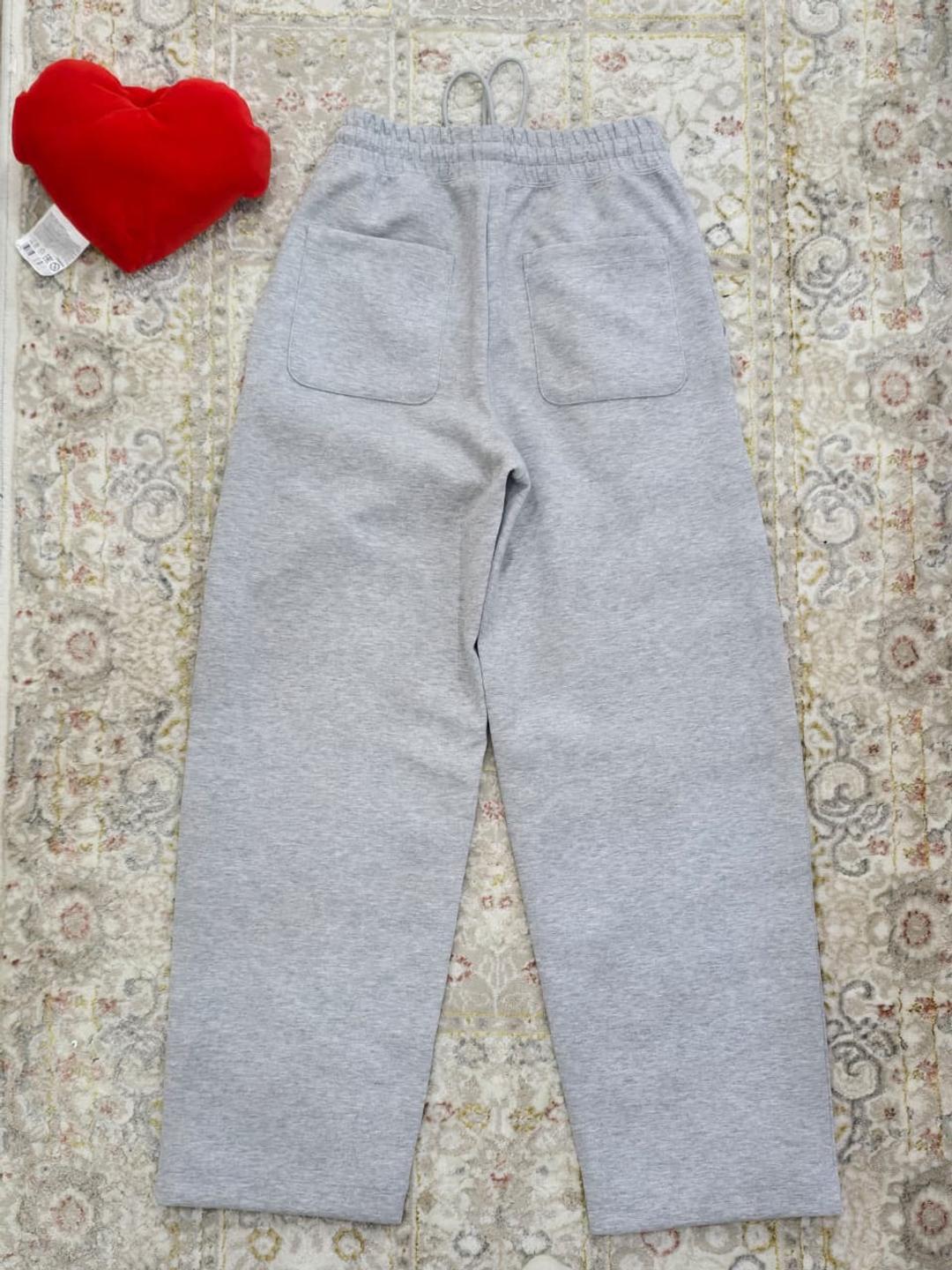 Uniqlo UNIQLO Sweat Wide Trousers Longer — широкие брюки, S — фото 2