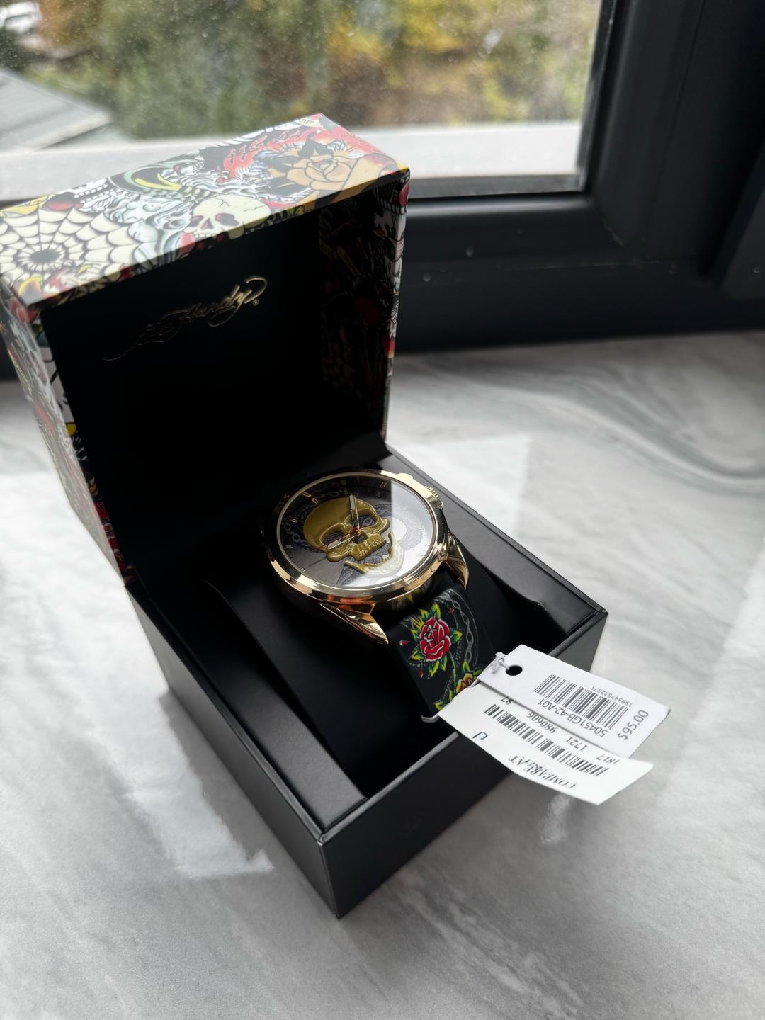 Ed Hardy Часы Ed Hardy с черепом — фото 2