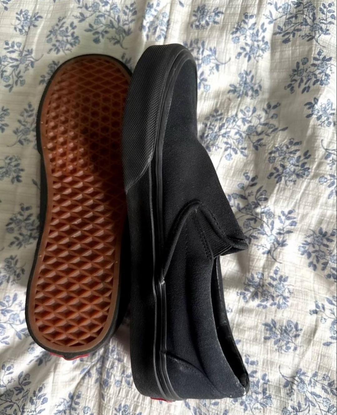 Vans Слипоны Vans черные — фото 2