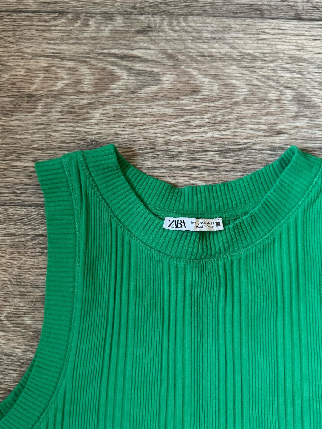 Zara ZARA Майка в рубчик — фото 2
