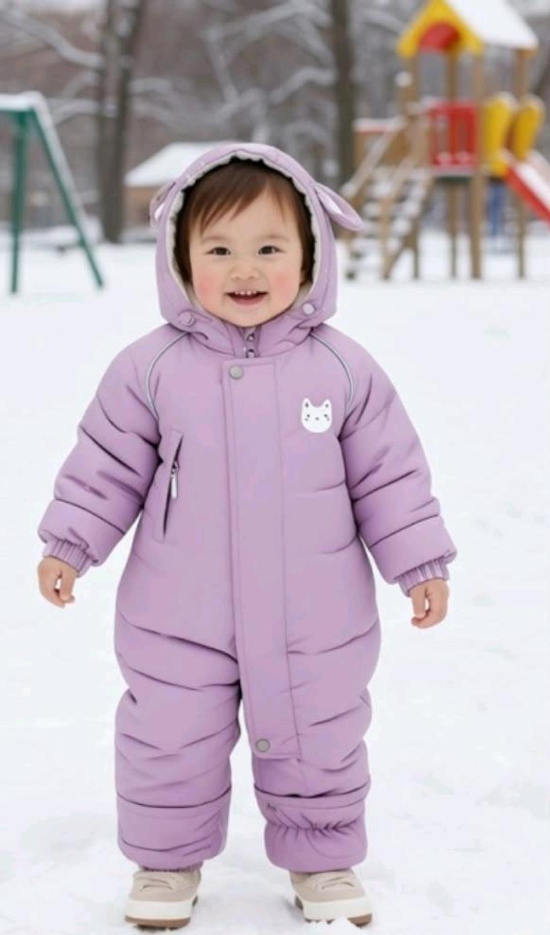 Crockid Зимний комбинезон Crockid поддева Crockid для девочки — фото 2